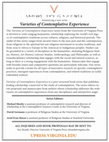 Research paper thumbnail of Varieties of Contemplative Experience - New Book Series