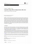 Research paper thumbnail of Long-time storage effects on shape memory alloy wires