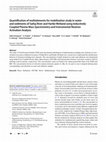 Research paper thumbnail of Quantification of multielements for mobilization study in water and sediments of Satluj River and Harike Wetland using Inductively Coupled Plasma Mass Spectrometry and Instrumental Neutron Activation Analysis