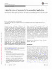 Research paper thumbnail of A global inventory of mountains for bio-geographical applications