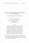 Research paper thumbnail of Ciencias Humanas y Pluralismo De La Verdad