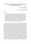 Research paper thumbnail of Entiendo lo que siente: profesores y estudiantes plurilingües en un aula multilingüe de ELE