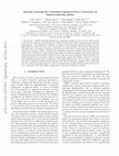 Research paper thumbnail of Machine learning for continuous quantum error correction on superconducting qubits