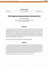 Research paper thumbnail of Pertumbuhan Megaurban Kedungsepur