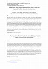 Research paper thumbnail of Kompozit Şeker Mısırı Popülasyonu ile Hibrit Şeker Mısırı Çeşidinin Bazı Agronomik Özellikler Bakımından Karşılaştırılması