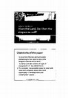 Research paper thumbnail of I own the land, do i own the airspace as well?