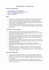 Research paper thumbnail of List of Publications