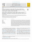 Research paper thumbnail of Societal determinants of violent death: The extent to which social, economic, and structural characteristics explain differences in violence across Australia, Canada, and the United States