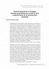 Research paper thumbnail of Cocinas populares en Uruguay durante la pandemia por covid-19. Una resignificación de la alimentación saludable