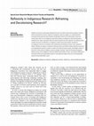 Research paper thumbnail of Reflexivity in Indigenous Research: Reframing and Decolonising Research?