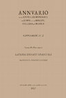 Research paper thumbnail of Supplementi dell'Annuario della Scuola Archeologica di Atene e delle Missioni Italiane in Oriente 12: C. De Domenico, Lateres Signati Graeci. II.1. Peloponnesus. Corinthus et Sparta, 2023. ANTEPRIMA