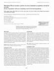 Research paper thumbnail of Denture hyperplasia with areas simulating oral inverted ductal papilloma