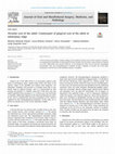 Research paper thumbnail of Alveolar cyst of the adult: Counterpart of gingival cyst of the adult in edentulous ridge