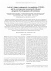 Research paper thumbnail of Activin A triggers angiogenesis via regulation of VEGFA and its overexpression is associated with poor prognosis of oral squamous cell carcinoma