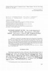 Research paper thumbnail of Withers height of pig - Sus scrofa domestica L. 1758, domestic cow - Bos taurus L. 1758 and sheep - Ovis aries L. 1758 at the “Gornja suma” archaeological site (Novi Sad)