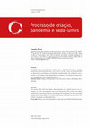 Research paper thumbnail of Processo de criação, pandemia e vaga-lumes (Camila Fersi)