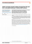 Research paper thumbnail of Author Correction: Genomic analysis of sewage from 101 countries reveals global landscape of antimicrobial resistance