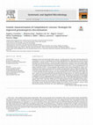 Research paper thumbnail of Genetic characterisation of Campylobacter concisus: Strategies for improved genomospecies discrimination