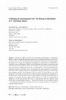 Research paper thumbnail of Fashioning the Immunological Self: The Biological Individuality of F. Macfarlane Burnet