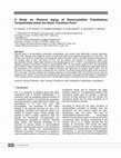 Research paper thumbnail of A Study on Physical Aging of Semicrystalline Polyethylene Terephthalate below the Glass Transition Point