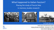 Research paper thumbnail of What happened to Italian Fascism? Placing the study of Fascist Italy in memory studies’ research, Lecture delivered on 10 May 2024 at the School of Humanities of Tallinn University.