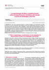 Research paper thumbnail of La ergontología de Marx: consideraciones sobre la determinación metafísica del trabajo a partir de Heidegger y Derrida