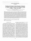 Research paper thumbnail of Modeling Soil Organic Carbon Dynamics in Response to Climate Change in Mount Everest Region of Nepal