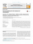 Research paper thumbnail of Recommendations for the treatment of osteomyelitis