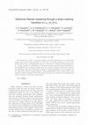 Research paper thumbnail of Electronic Raman scattering through a stripe ordering transition in La2−xSrxNiO4