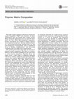 Research paper thumbnail of Polymer Matrix Composites