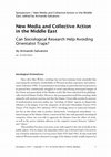 Research paper thumbnail of New Media and Collective Action in the Middle East