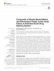 Research paper thumbnail of Composite of Elastin-Based Matrix and Electrospun Poly(L-Lactic Acid) Fibers: A Potential Smart Drug Delivery System