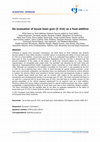 Research paper thumbnail of Re‐evaluation of locust bean gum (E 410) as a food additive in foods for infants below 16 weeks of age and follow‐up of its re‐evaluation as a food additive for uses in foods for all population groups