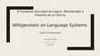 Research paper thumbnail of Conference Presentation: Wittgenstein on language systems