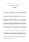 Research paper thumbnail of 1973 Petrol Krizinin Türkiye Cumhuriyeti’nde Yaşanması ile Milli Petrol Politikasının Niteliğinin İlişkisi