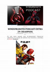 Research paper thumbnail of WINDUMANOTH PODCAST EXTRA 29: DEADPOOL