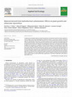 Research paper thumbnail of Material derived from hydrothermal carbonization: Effects on plant growth and arbuscular mycorrhiza