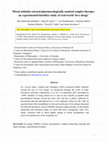 Research paper thumbnail of Moral attitudes toward pharmacologically assisted couples therapy: An experimental bioethics study of real-world ‘love drugs’