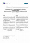 Research paper thumbnail of Comparação entre abdominoplastia convencional e lipoabdominoplastia