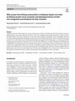 Research paper thumbnail of Why women from fishing communities in Andalusia (Spain) not enlist on fishing vessels? Socio-economic and ideological factors of their non-recognition and initiatives for their inclusion