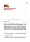 Research paper thumbnail of Sobre la Ley de Convivencia Universitaria