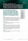 Research paper thumbnail of A função “moralizante” da responsabilidade civil no anteprojeto de lei para revisão e atualização do Código Civil de 2002: críticas à previsão do instituto da “sanção pecuniária de caráter pedagógico”