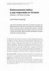 Research paper thumbnail of Estancamiento bélico y paz negociada en Ucrania. Dilemas y fórmulas en juego