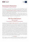 Research paper thumbnail of CFP: The City of the Lawyers