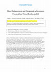 Research paper thumbnail of Moral enhancement and cheapened achievement: psychedelics, virtual reality, and AI