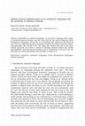 Research paper thumbnail of Comrie, B. & R. Zamponi 2024 ‘Akabea (Great Andamanese) as an anumeric language, and the problem of Akabea ordinals’. Italian Journal of Linguistics 36: 3-28.