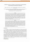 Research paper thumbnail of Carbon in soil, accumulation and quality litter in family production systems