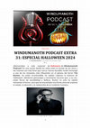 Research paper thumbnail of Windumanoth Podcast Extra 31: Especial Halloween 2024