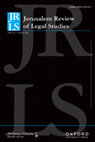 Research paper thumbnail of Guest editor, Jerusalem Review of Legal Studies 26 (2022)