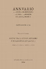 Research paper thumbnail of Supplementi dell'Annuario della Scuola Archeologica di Atene e delle Missioni Italiane in Oriente 14: N. Cecconi, Atene tra le età di Adriano e Gallieno (117-268 D.C.). Storia, archeologia e paesaggi urbani, 2024. ANTEPRIMA